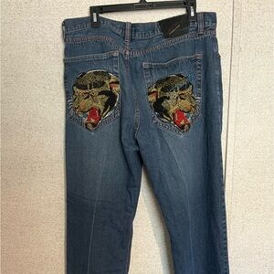Ed hardy baggy jeans